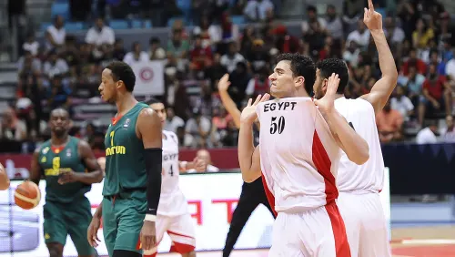egypte cameroun afrobasket
