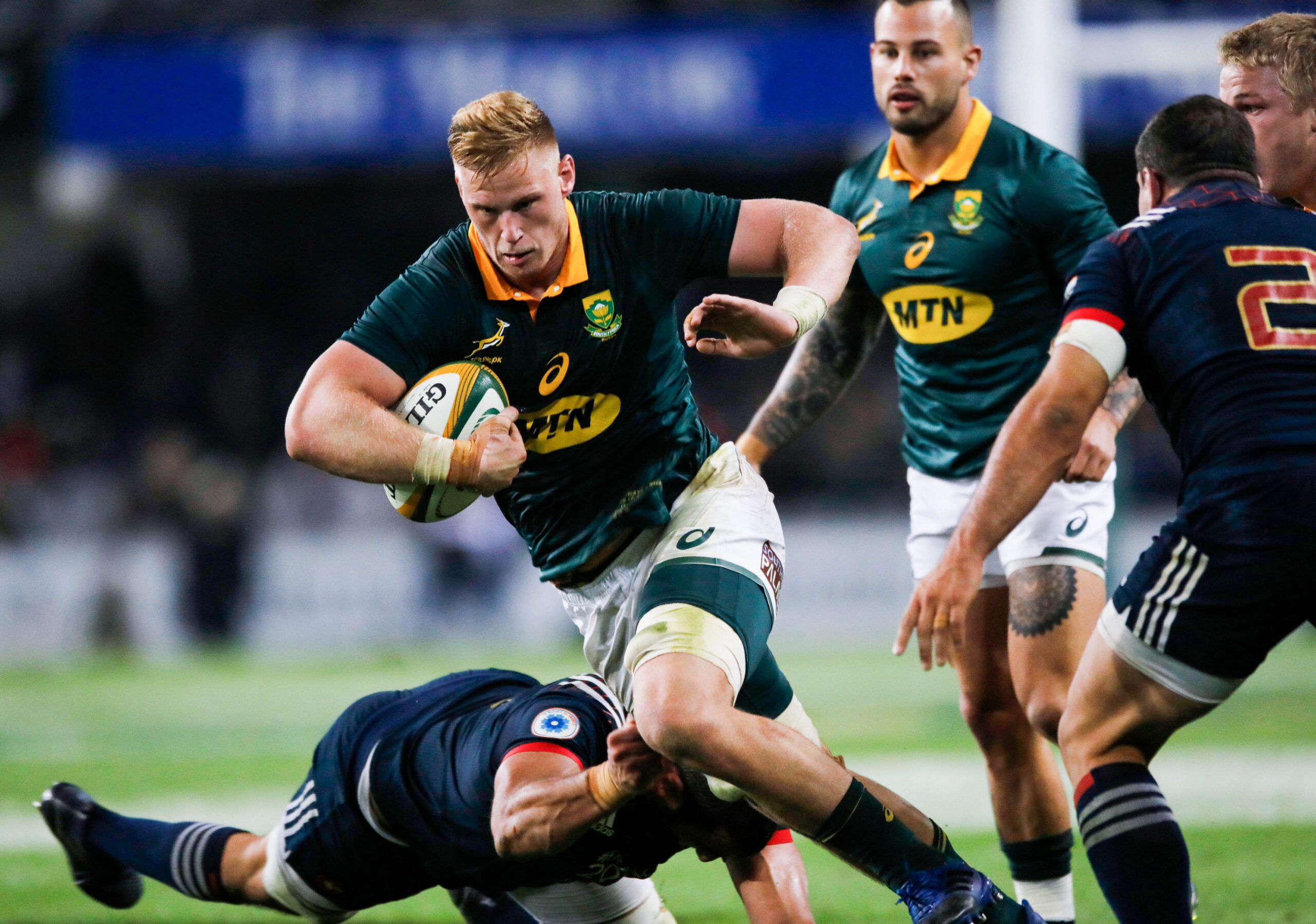 South Africa and France 2nd Castle Lager Incoming Series Test match
