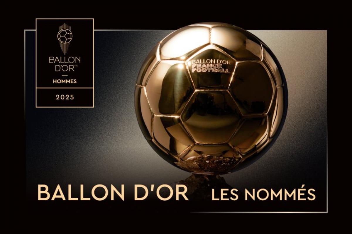 ballon d'or - nommés
