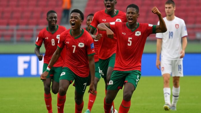 Burkina faso tchecquie u17