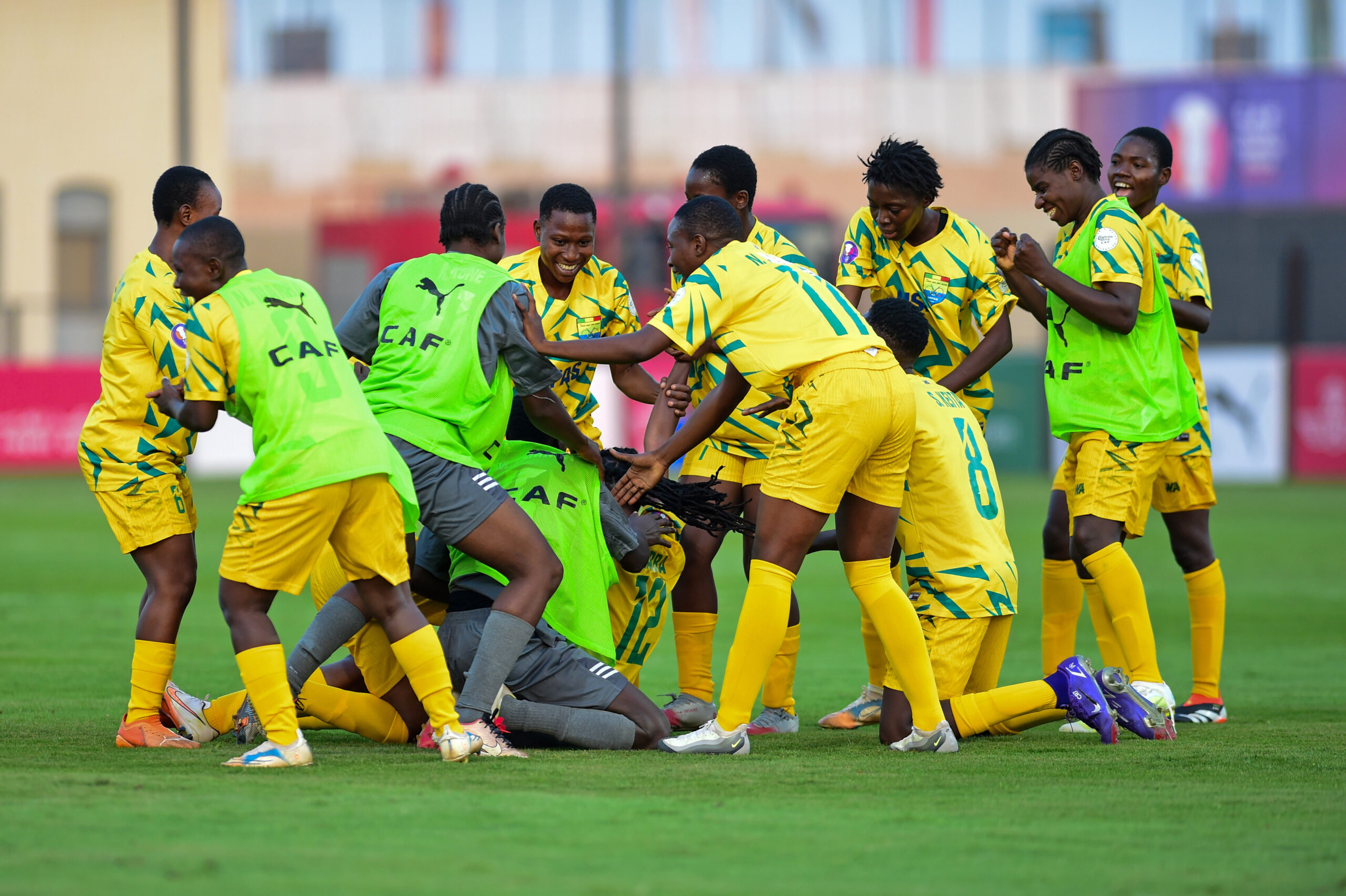 Football - CAF Womens Champions League 2025 - FC 15 de Agosto v USFAS Bamako - Cairo
