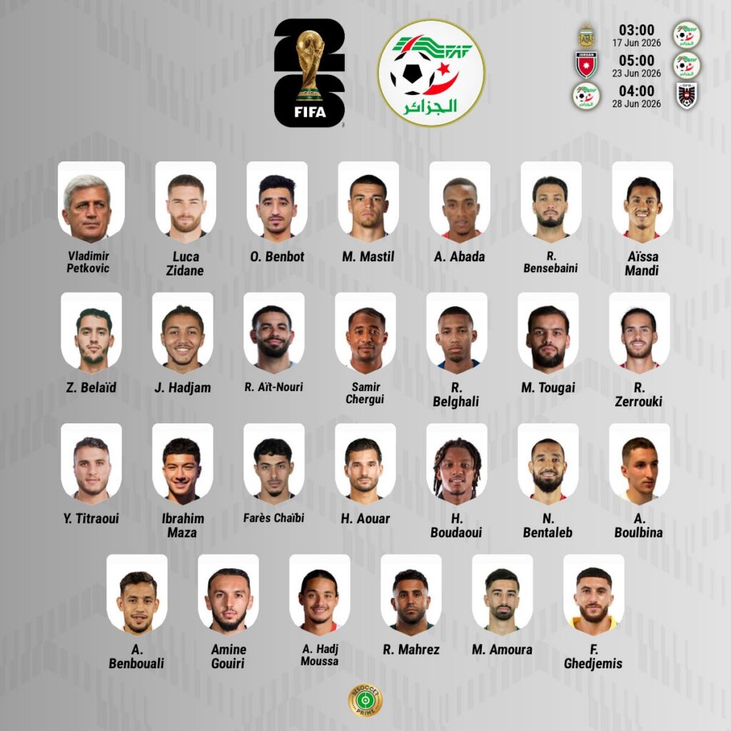 algerie liste