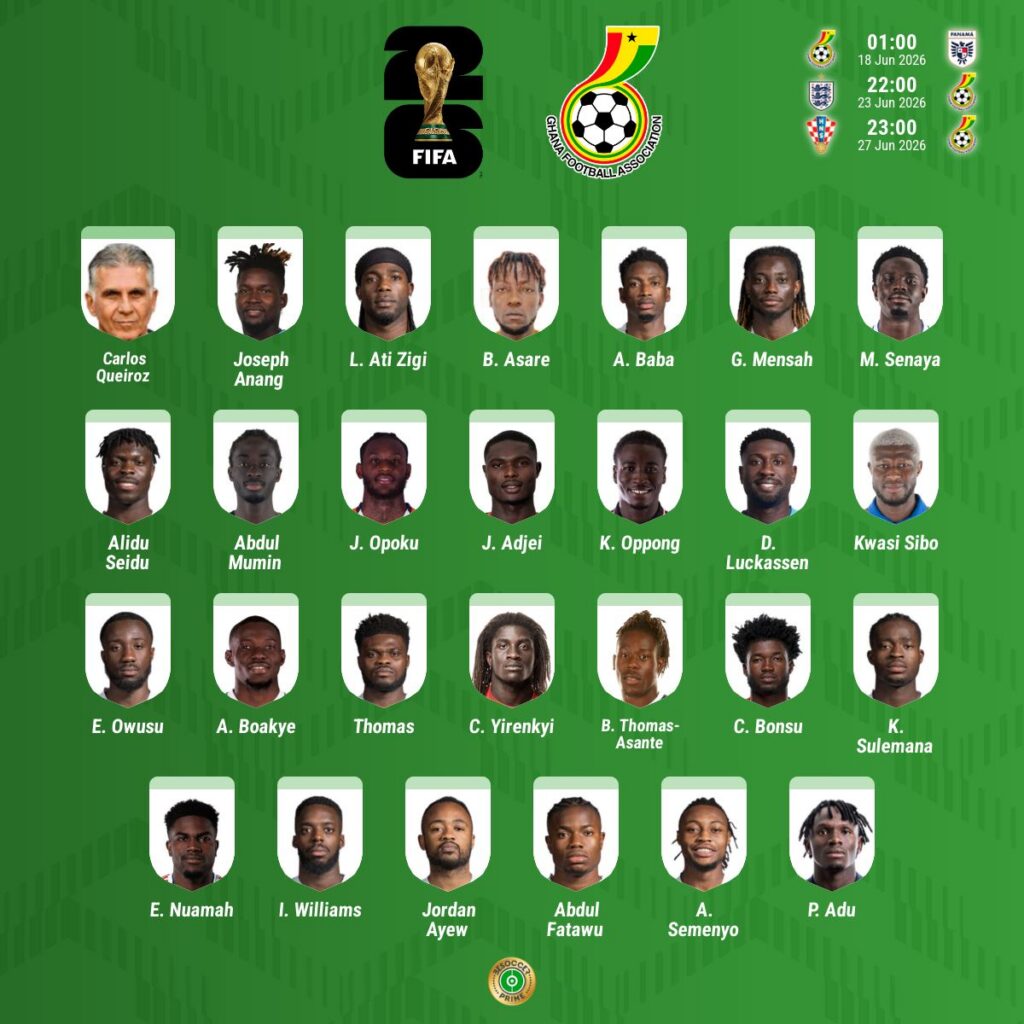 ghana liste