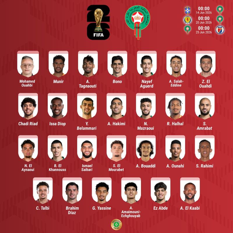 maroc liste